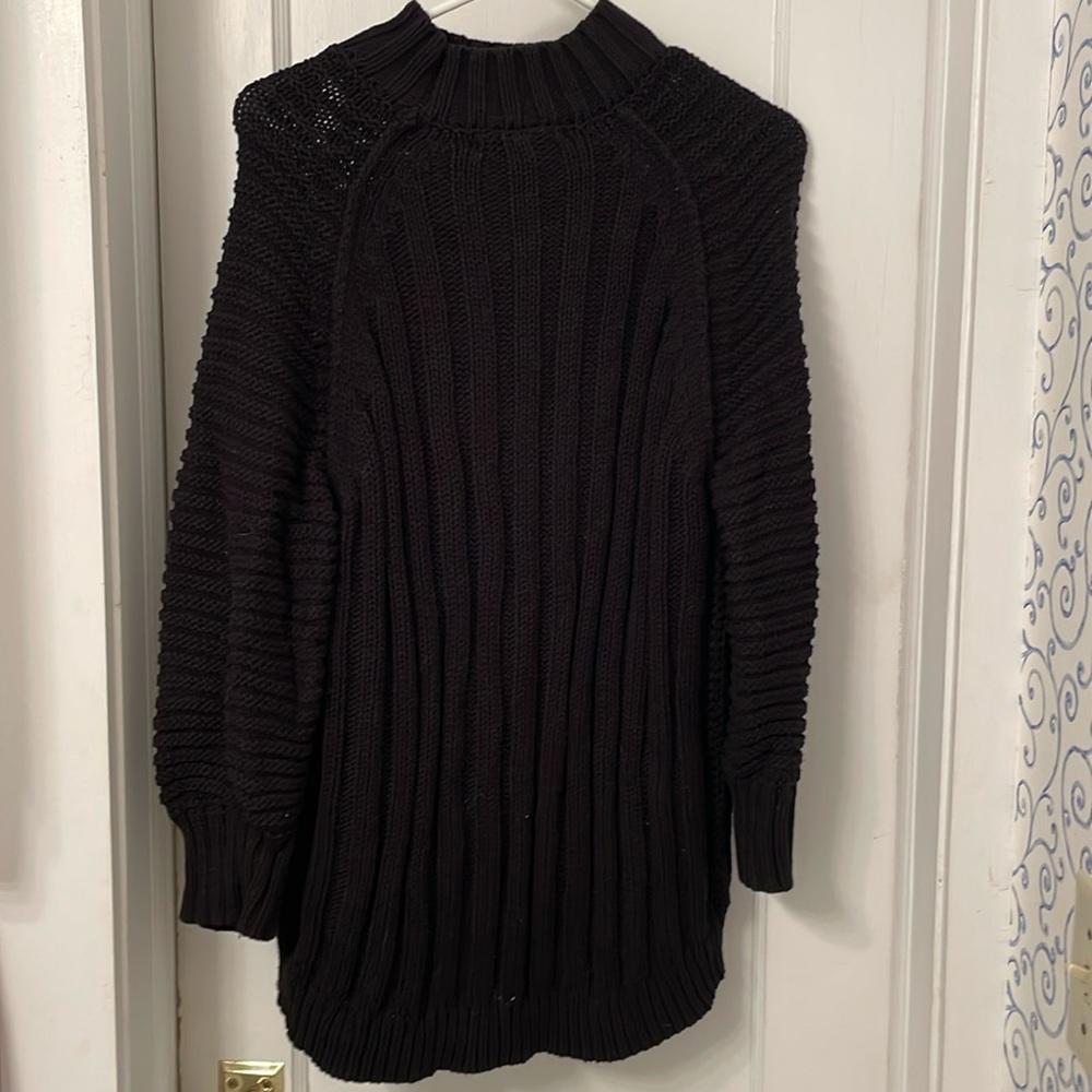 Forever 21 black knit sweater